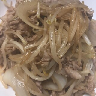 好評おかず！！豚もやポン♪